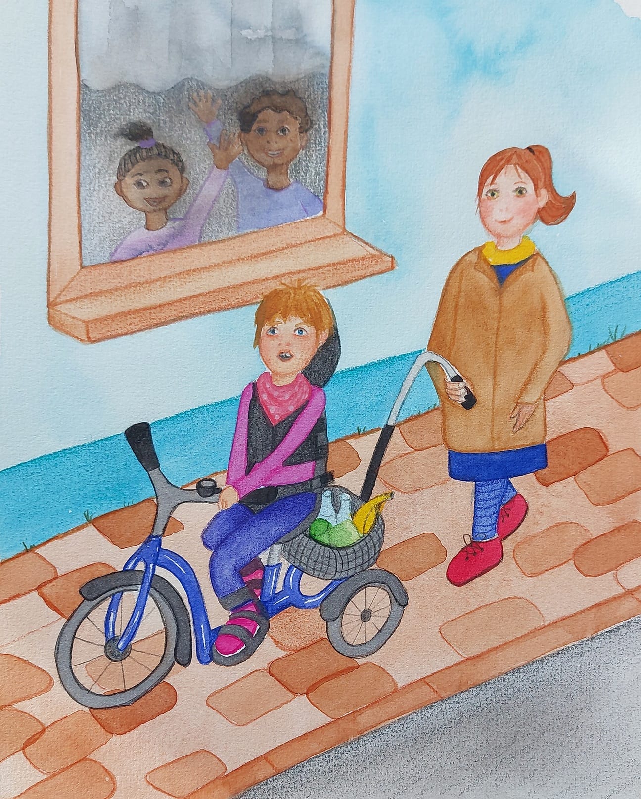 I want to ride my tricycle